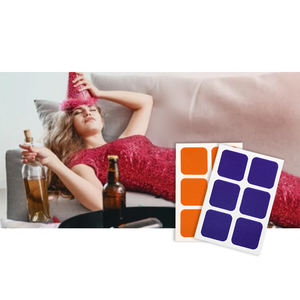 Tambalan hanger alkohol Vitamin B12 kustom kualitas tinggi Patch Hangover anggur bir - Product Image 6