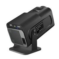 Projecteur portable intelligent mini HY320 en gros 2024, projecteurs LCD 720p, Android 11, Allwinner H713, WiFi, 200 ANSI, 4K, mini projecteur