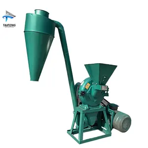 Electric Corn Flour Crushing and Grinding to Make Flour Diesel Powered Wheat Flour Processing Machine