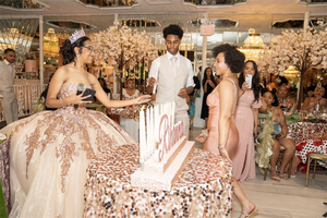 סיטונאי מכירת חתונה מרכזי שולחן קישוט עץ משי מלאכותי פריחת דובדבן עץ - Product Image 6