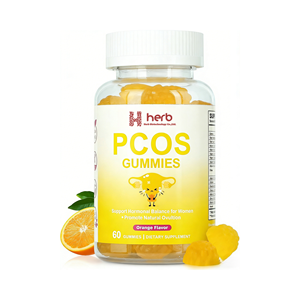 Gomitas para el Síndrome del Ovario Poliquístico (SOPP) para Adultos, Desintoxicación Uterina, Equilibrio Hormonal, Alivio del Malestar Menstrual, Gestión de la Energía, Apoyo para el Sueño - Product Image 1