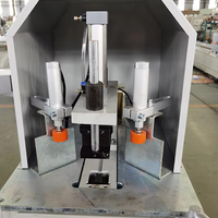 Nettoyeur automatique d'angles en PVC pour éliminer les scories de soudure supérieures et inférieures des profilés PVC