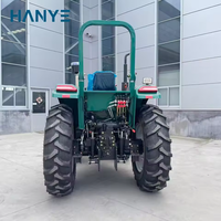 Sofort Lieferbar Kompakter 50 PS 60PS Landwirtschaftlicher Traktor mit Hydraulischem Frontlader und Heckbagger für Landwirtschaft und Bau