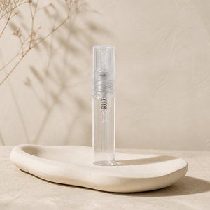 Custom Logo 1ml 2ml 3ml <b>5ml</b> Transparent Mini Glass <b>Perfume</b> Tester <b>Bottle</b> Fine Mist Atomizer Travel Sample Spray Vial - Product Image 1