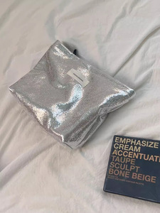 Bolsa de Maquillaje Brillante con Purpurina, Portátil, de Gran Capacidad, Bolsa de Aseo para Viaje, Organizador de Cosméticos, Venta al Por Mayor - Product Image 3