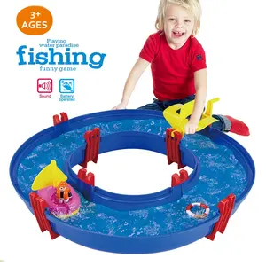 Plastic Kids Outdoor Play Set Water Game Toy Fishing Toy Game