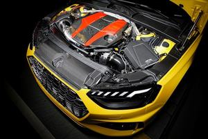 17-daha fazla güç gerçek kuru karbon HAVA GİRİŞİ kitleri için AUDI S4/S5/RS4/RS5 B9 3.0T emme manifoldu soğuk emme sistemi - Product Image 3