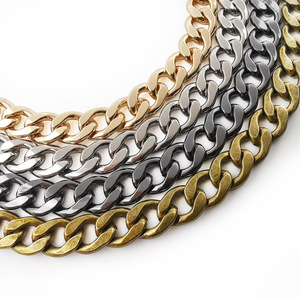 Chất Lượng Cao Kim Loại Brass Vai Túi Xách Chuỗi Phụ Kiện Purse Chuỗi Dây Đeo Kim Loại Cáp Lề đường Chuỗi Cho Túi - Product Image 4