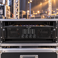 Amplificateur de puissance de classe H 4x1000W, 4 canaux, 2U, amplificateur audio professionnel pour système de sonorisation de scène extérieure