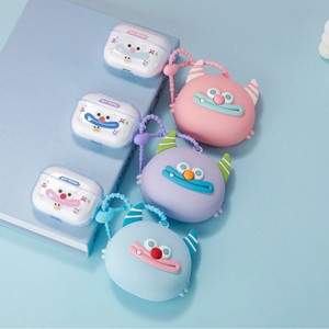 Écouteurs TWS-K64 BT 5.3 avec étui en silicone motif monstre de dessin animé mignon - Product Image 1