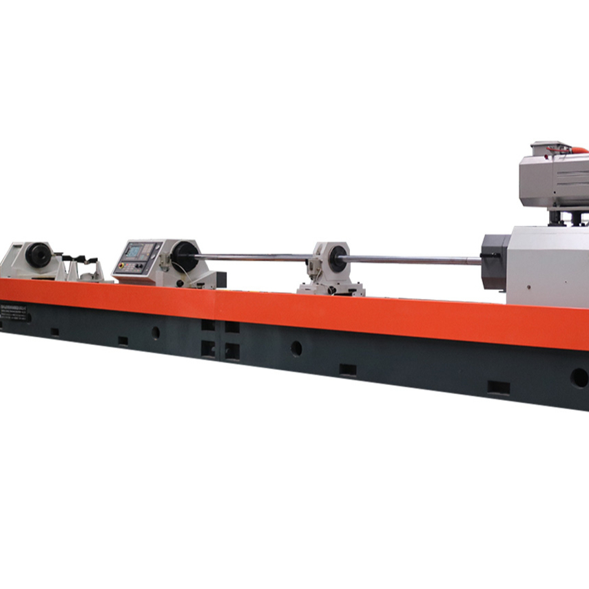 CNC skiving roller burnishing machine for hydraulic cylinders