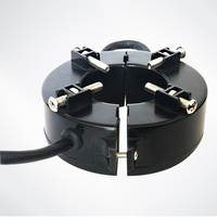Transformateur de courant à noyau divisé en cuivre Kehui KHCT9A, haute performance, 45 mm, 1~500 mA, AC 0~10 V, 50/60 Hz, précision 0,5