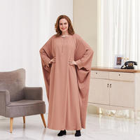 Abaya ouverte de luxe pour femmes, robe musulmane modérée, vêtements islamiques en satin pour femmes, style Dubaï, avec différentes tailles