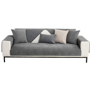 Nuovo Cuscino <span class=keywords><strong>per</strong></span> <span class=keywords><strong>Divano</strong></span> in Ciniglia, Lussuoso Coprisedile Antiscivolo, Copridivano Universale <span class=keywords><strong>per</strong></span> Quattro Stagioni, Coprisedile <span class=keywords><strong>per</strong></span> Soggiorno e Arredamento Casa - Product Image 5