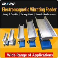 Petit alimentateur vibrant électromagnétique pour l'échantillonnage de poudre de chaux, contrôle progressif personnalisable, mini-alimentateur