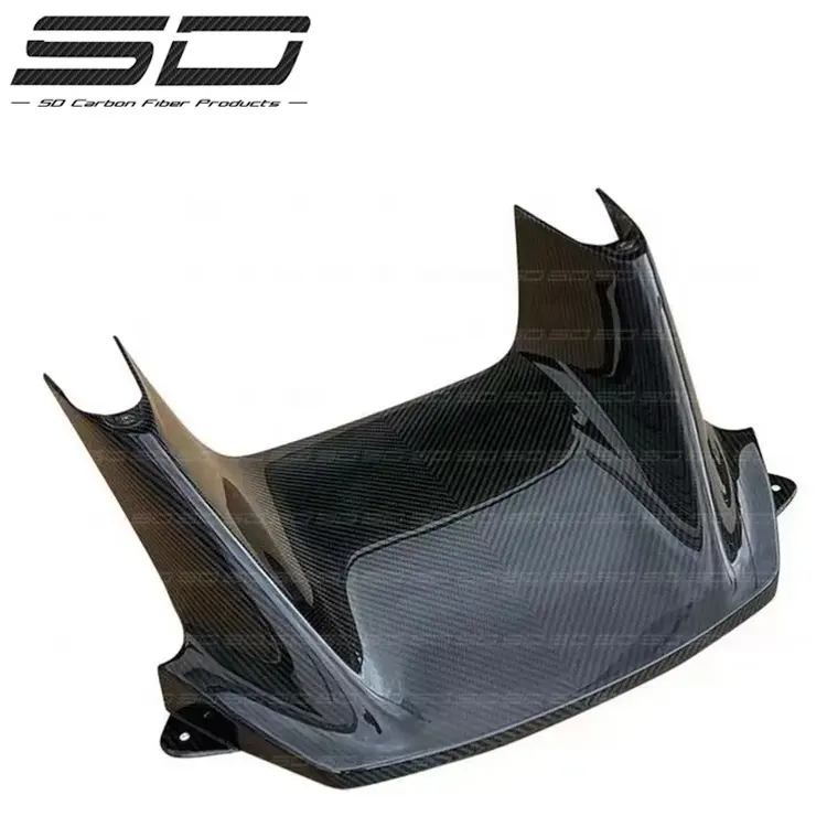 Entrada de aire delantera para Ferrari SF90, decoración Exterior de coche de fibra de carbono, estilo OEM, gran oferta