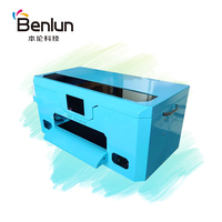 Mini impresora de transferencia de calor Digital A3 de escritorio DTF 300mm Impresión de cuero Impresora de inyección de tinta Impresora de etiquetas de inyección de tinta Flexi