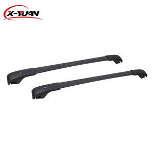 Portaequipajes de Techo <span class=keywords><strong>para</strong></span> Auto XUNYUAN, Aluminio Negro Ligero, 18 kg, Capacidad de 50 kg, <span class=keywords><strong>para</strong></span> <span class=keywords><strong>Jeep</strong></span> <span class=keywords><strong>Renegade</strong></span> 2015-2016 CT-5852 Estándar - Product Image 2