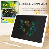 Tablette d'écriture LCD magnétique à écran horizontal de 11/13/16 pouces, tablette d'écriture éducative pour enfants, apprentissage précoce, planche à dessin, fonctionnement à un clic