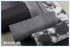 <span class=keywords><strong>Tissu</strong></span> denim tie dye lavé bon marché pour jeans - Product Image 5
