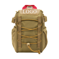 Sac tactique Molle personnalisé à démontage rapide pour le voyage, la randonnée, les activités de plein air, trousse de premiers secours d'urgence en polyester