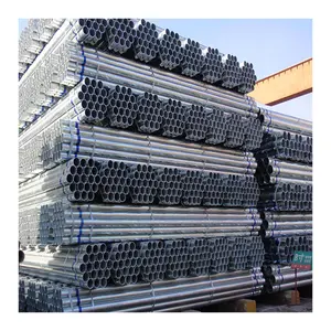 15mm Diameter 3/4-In Black Powder Coated Astm A120 Galvanized Steel Structural Pipe Thickness 2.5mm
