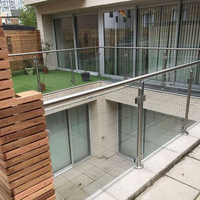Balustrade en acier inoxydable de style moderne, balustrade, escalier, balustrade