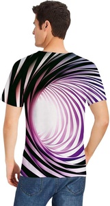 T-shirts classiques à col rond en polyester vierge pour hommes/garçons, fabriqués au Pakistan en gros, par sublimation, 2026 - Product Image 5