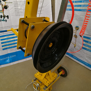 E-WORLD 300 kg – Ventouse manuelle en acier jaune pour verre, machine de manutention haute sécurité, réglage horizontal, verre de 3 à 18 mm - Product Image 6