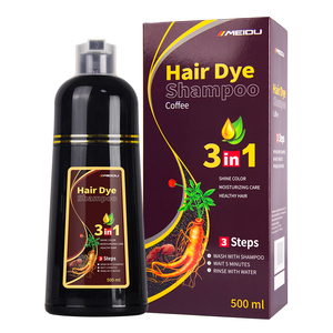 Shampoo Colorante per Capelli Nero Premium Istantaneo Senza Ammoniaca, Ricco di Estratti Vegetali - Product Image 3