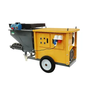 China Supplier Diesel Spray Painting Machine High Productivity Mortar Cement Pump Plaster With Discount Price