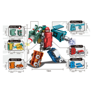 QS Đồ Chơi <span class=keywords><strong>Robot</strong></span> Giáo Dục Bảng Chữ Cái Kết Hợp Chữ Cái Hợp Kim Tự Làm Đồ Chơi <span class=keywords><strong>Robot</strong></span> Biến Hình - Product Image 1