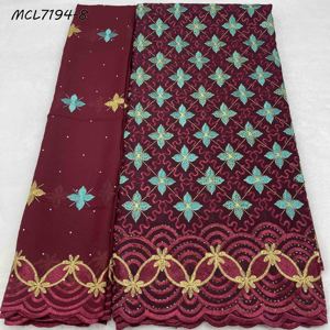 2025 Mới Nhất Chất Lượng Cao Cho Thụy Sĩ Bông Voile Ren Vải Sexy Phong Cách Với Thạch Từ Áo - Product Image 6