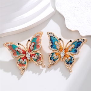 Broche de Alta Gama con Diseño de Gota de Aceite Pintada, Estilo Europeo y Estadounidense, Moda Femenina, Estilo Extranjero, Nicho Senior - Product Image 1