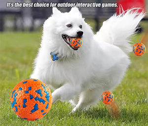 Juguete Masticable para Perros, Juguete para Perros de Alta Calidad, Duradero, con Sonido, Indestructible, Personalizado, Interactivo, para Perros Mordedores, Pelota para Perros HW - Product Image 2