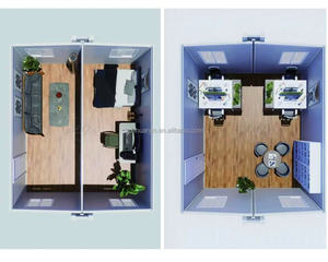<span class=keywords><strong>700</strong></span> casa pequeña de 20 pies y 40 pies, casa portátil prefabricada de lujo, dormitorio extensible y casa contenedor de cocina - Product Image 3