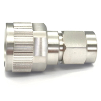 Adaptateur coaxial RF double mâle haute fréquence N/TNCA-JJG, connecteur à ondes millimétriques