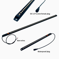 Barre lumineuse LED en aluminium robuste, étanche IP67, dimmable, pour auvent 4x4, éclairage tricolore 12V pour tente de toit