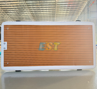 Dock gonflable au point de chute avec logo personnalisé en gros Plate-forme flottante Quai pour bateau gonflable Plate-forme flottante gonflable en EVA