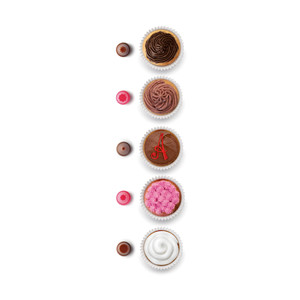 Sacchetto da pasticceria con 5 ugelli per decorazioni di torte - Product Image 2