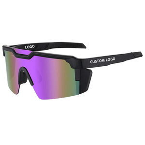 Gafas de Sol Deportivas UV400 Futuristas con Logotipo Personalizado, Gafas de Sol con Marco de PC Deslumbrantes para Ciclismo - Product Image 4
