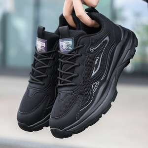 Chaussures de marche en mesh pour hommes, légères, décontractées, antidérapantes, avec coussin EVA, pour le sport en plein air, toutes saisons - Product Image 3