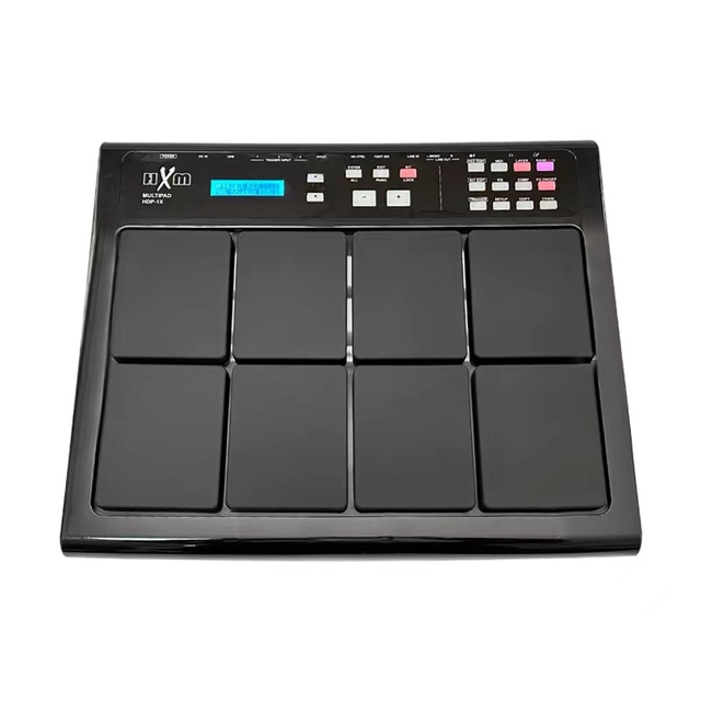HXM HDP-1X Black Color Without Metal Stand 8 Pads Professional Octapad Percussion Instruments