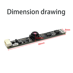 <b>Mini</b> 60×8×6.4mm 1MP 720P USB2.0 UVC OTG <b>Camera</b> Module 1/4.5" CMOS DFOV60° FEL2.7mm F/NO:2.2 MJPEG YUV2 Indoor Facial Recognition - Product Image 3
