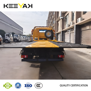 Camion de remorquage à plateau Howo Chine 4x2 pour assistance routière, 6 tonnes, avec treuil hydraulique, de bonne qualité, camions de transport diesel - Product Image 5