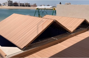 Cubierta de piscina de spa de acero inoxidable decorativa automática para el hogar con cubierta de piso móvil - Product Image 6