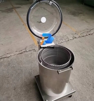 Máquina de secado centrífugo de frutas y verduras de alimentos comerciales/secador giratorio/deshidratador seco
