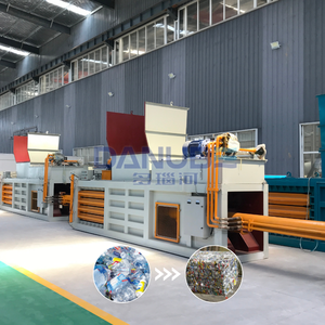 Presse à balles pour déchets plastiques, équipement de compactage de déchets, machine à emballer les déchets de papier - Product Image 1