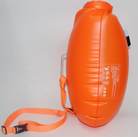 Bouée de bain en eau libre de flotteur de remorquage de sac sec imperméable gonflable pour l'entraînement sûr de natation