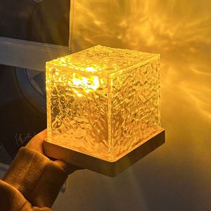 Aurora Borealis Lamp Dynamic Ocean Wave Water Ripple Pattern USB Multicolor LED Night <b>Projector</b> for Bedroom Decoration Square - Product Image 3
